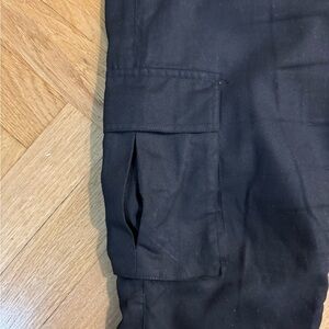 Men's Black Cargo Pants